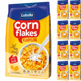 Lubella kukurice vločky kukuričné vločky 9x500g