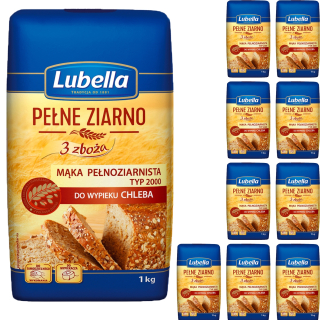 Lubella Cellmeeálna múka 3 obilniny Typ2000 10x1kg