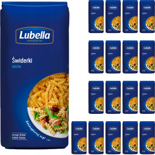 Lubella Classic Pasta Świderki Eliche 18x500g