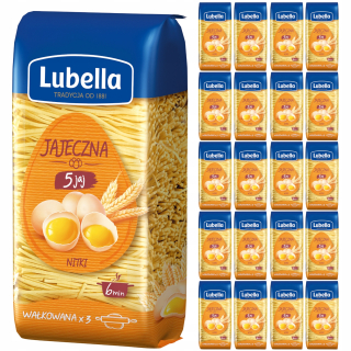 Niť na vajcia Lubella vajcia 5 vajec 21x250g
