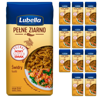 Lubella celozrnné rezance 12x400g