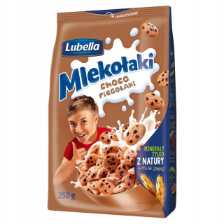Lubella Mlekołaki Choco Piegołaki 250g (balenie po 12)