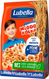 Lubell Mlukóza Cereal Honey Wheels 250g (OP12