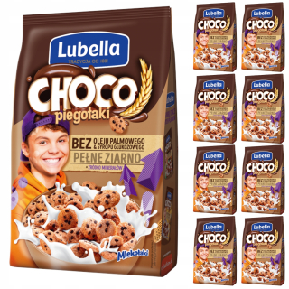 Lubella Mlekołaki Choco Piegołaki vločky 9x500g