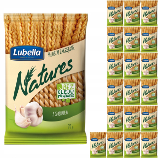 Lubella Natures Feeds Twisted Garlic 20x70g