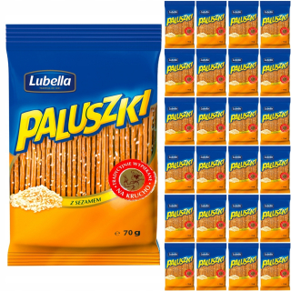 Lubell prsty so sezamom 25x70g