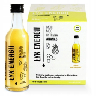 SIP zo zázvorovej energie, med, citrón, ananás 9x50ml