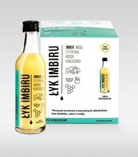 Sip zázvor zázvoru, med, citrón, kokosová voda 9x50ml