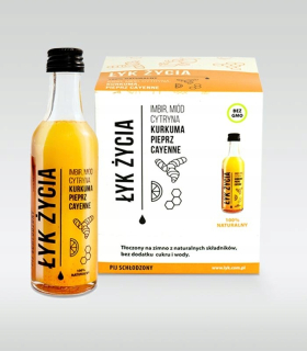 SIP zo života zázvoru, turkuma, korenie cayenne 9x50ml