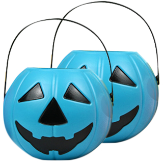 Halloween - 2ks Halloween Pumpkin Bucket Pumpkin Candy Držiteľ