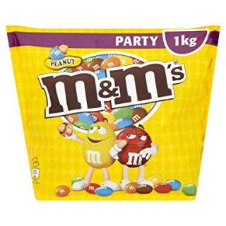 M & M Party Big Pack of Corills s arašidom 1kg