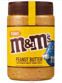 M & M * Arašidové maslo Crunchy s M & M 320G