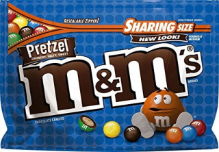 M & M je Pretzel 226,8 g