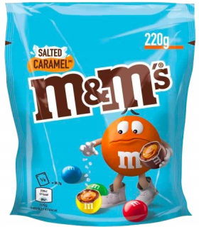 M & M Salty Karmel Dreba 220G
