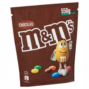 M & Ms Mix CHOCOLATE XL 550 g farebný UK