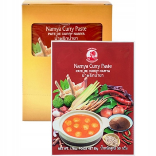 Ázijska kuchyňa - [M] Curry Paste Namya Cock 50 g, 12 ks. X 3,78 PLN