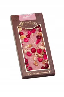 M.Pelicious Chocolate Pink Almond a Cranberry 85G