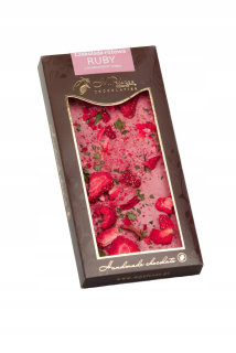 M.Pelicious Chocolate Pink Strawberry Mint 85G