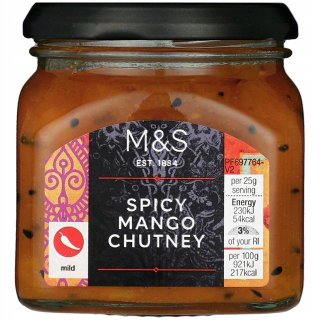 M & S Marks a Spencer Spicy Mango Chutney 300g