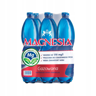 Magnezia Horčíková voda 6x 1.5L