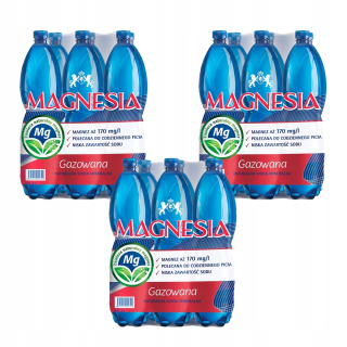MAGNÁSIA OHADNUTÁ VODA 18PCS.