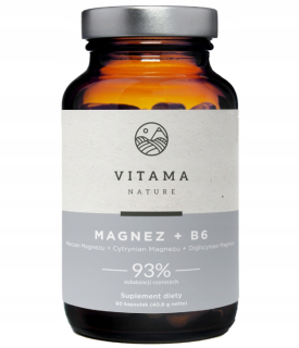 Testosterón - HORČÍK + VITAMÍN B6 NA STRESNÚ ÚNAVU - 60 KAPS