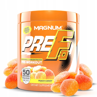 Magnum pre f0 pred tréningom 259g broskyňové cukrovinky