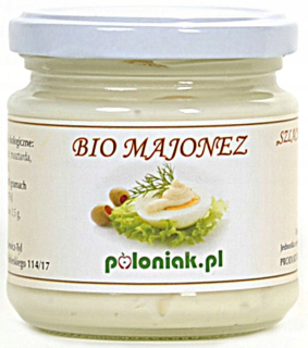 Majonnaz Egg Bio 180 ml - Poloniak Poloniak