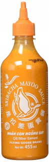 Majonéza mierne ostré oranžové sriracha 455ml