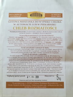 Múka, mix na pečenie chlebovej odrody 5kg