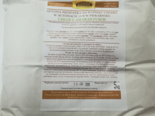 Múka, mix na pečenie chleba s Amaranth 5KG