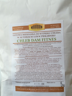 Múka, mix na pečenie chleba Dam Fitnes 5kg