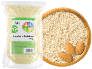 Ázijska kuchyňa - MANDĽOVÁ MÚKA, Mleté mandle, 500g múky