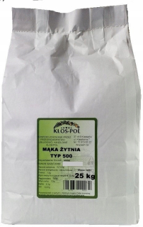 Rye múka 500 (Krzeszowska) 25kg