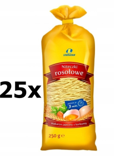 Gumové vaječné rezance Egg Lewiatana 25 x 250g