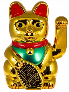 Neko žiakov Japonská Cat Happy Wealth XXL