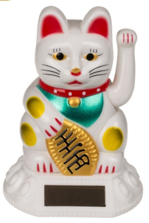 Neko žiakov Japonská mačka Lucky Solern Bohatstvo