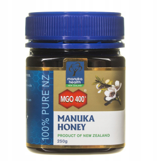 Manuka med Manuka metylglyoxal nad 400 mg / kg