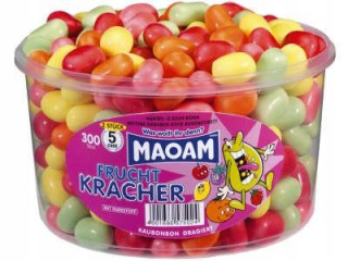 Maoam Kracher Frucht Box Gumový rozpustný 177216