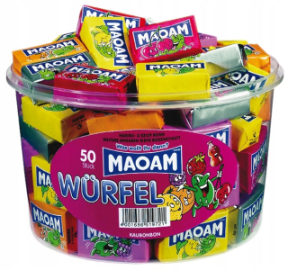 Maoam Fruit Gumové rozpustné 50 ks Jar