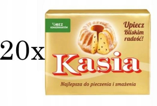 Margarín Kasia Kostka 20 ks. X 250g