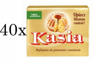 Margarín Kasia Kostka 40 x 250g