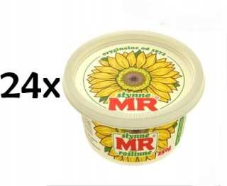 Margarín, ktorý slávny Zelenina 250g Kruszwica 24x
