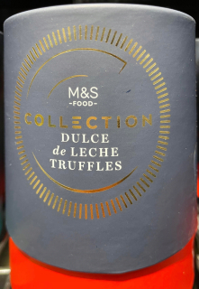 Marks & Spencer TRUFLE DULCE DE LECHE 125G