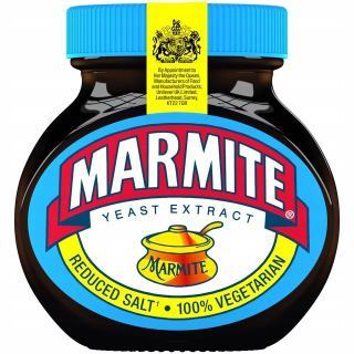 MARMITE pasta kvasnicový extrakt menej soli 250g__UK