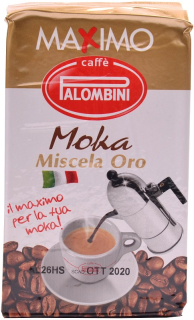 Káva mletá - MAS24 Coffee mleté Palombini MOKA RESPELEA 250G