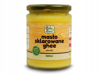 PRÍRODNÉ MASLO GHEE VYMAZANÉ 520ML
