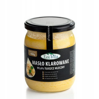 Objasnené maslo (ghee) eoovita 400g prirodzené