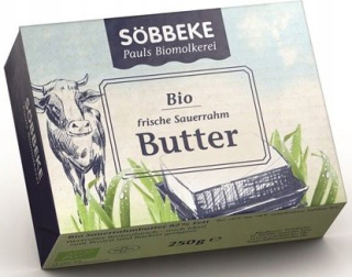 Maslo členka (82% tuku) BIO 250 G - Sobbeke S