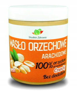 Arašidové maslo 100% arašidové maslo 1kg chrumkavé
